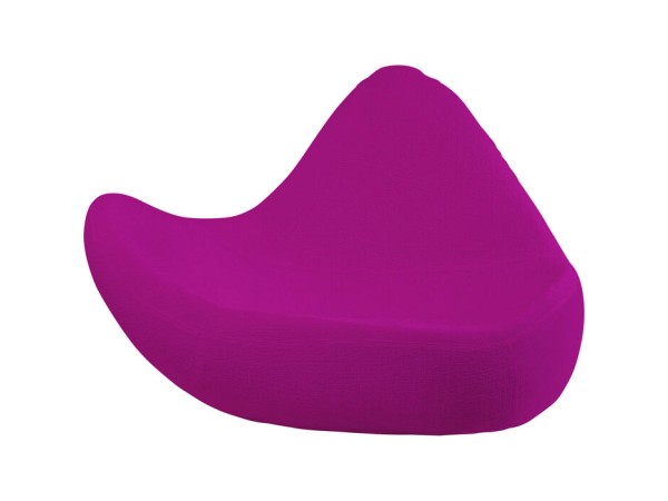 Πολυθρόνα Glow Wave Ύφασμα Ροζ 162*120*111εκ. - Μωβ