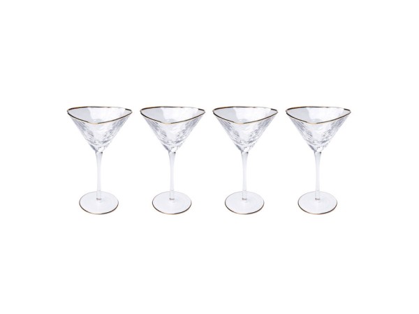Ποτήρι Cocktail Hommage Γυαλί (Σετ 4τεμ.) - Διάφανο