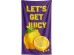 Πετσέτα Θαλάσσης Juicy Lemon Μωβ 90x170εκ. - Πολύχρωμο