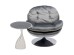 Πολυθρόνα Lounge (Set 2)Cosy Spacey Βελούδο Γκρι 125x84x86εκ. - Γκρι Πολυθρόνα Lounge (Set 2)Cosy Spacey Βελούδο Γκρι 125x84x86εκ. - Γκρι