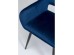 Τραπεζαρία Επεκτεινόμενη (Set 5) Francisco Twist Blue Κεραμική Μαύρη  120/180x90x76εκ. - Γκρι