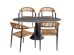 Σετ Κήπου Palma Possibilita (5/Set) Κεραμικό Μαύρη 180x120x73εκ - Μαύρο Σετ Κήπου Palma Possibilita (5/Set) Κεραμικό Μαύρη 180x120x73εκ - Μαύρο