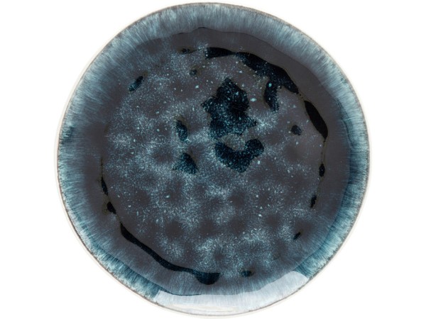 Πιάτο Mustique Κεραμικό Σκούρο Μπλε 20,5x20,5x2,1 εκ - Μπλε Πιάτο Mustique Κεραμικό Σκούρο Μπλε 20,5x20,5x2,1 εκ - Μπλε