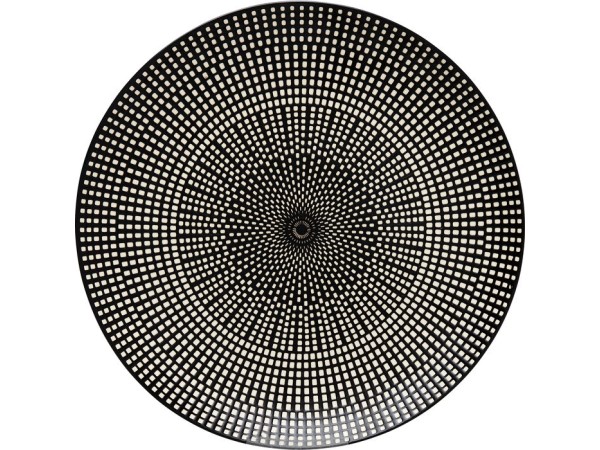 Πιάτο Πορσελάνης Gwayi Μαύρο Ø26 εκ. - Μπλε