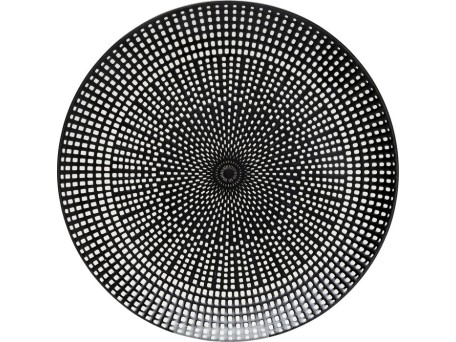 Πιάτο Πορσελάνης Gwayi Μαύρο Ø21 εκ. - Μπλε