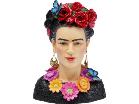 Επιτραπέζιο Διακοσμητικό Muse Flowers Πολύχρωμο-Μαύρο Πέτρινο 40.5 εκ. 44803x44701x40.5εκ - Μαύρο