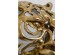 Διακοσμητικό Τοίχου Tiger Χρυσό 44x39x28 εκ. (PL) - Ασημί