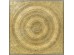 Διακοσμητικό Τοίχου Κύκλος Τέχνης Χρυσός  120x6x120εκ - Χρυσό