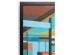 Κορνίζα Μοντέρνα Αρχιτεκτονική Μπλε  100x4,3x80εκ