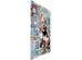 Πίνακας Γυάλινος Καλοκαιρινές Διακοπές των 60s . 120x0.4x150εκ