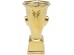 Διακοσμητικό Βάζο Rosto 31εκ. 15x15x31εκ - Χρυσό Διακοσμητικό Βάζο Rosto 31εκ. 15x15x31εκ - Χρυσό