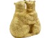 Διακοσμητικό Kissing Bears Χρυσό 17εκ. Διακοσμητικό Kissing Bears Χρυσό 17εκ.