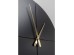 Ρολόι Τοίχου Andrea Μαύρο 60x60 εκ. 60x44596x60εκ - Μαύρο