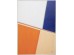 Πίνακας Abstract Shapes Πολύχρωμος 73x4.5x103 εκ.