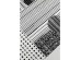 Χαλί Boas Μαύρο - Λευκό  170x240x2εκ - Μαύρο