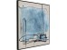 Πίνακας  Dust Αφηρημένης Τέχνης Μπλε 100x2.8x100εκ - Μπλε