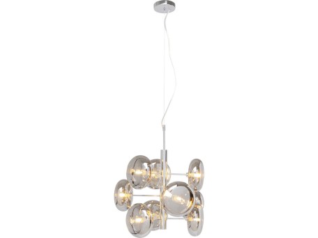 Φωτιστικό Οροφής Headlight Ασημί. 53x53x155εκ G9 - Ασημί