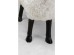 Διακοσμητικό Δαπέδου Bathilde Πρόβατο Λευκό - Μαύρο 72,5x82 εκ. - Λευκό