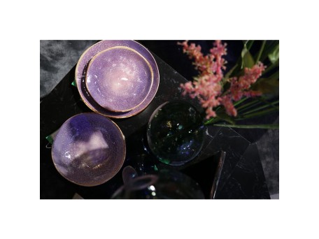 Πιάτο Shirley Μωβ 20,6x2 εκ. - Μωβ