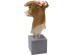 Διακοσμητικό Επιτραπέζιο Fiori Σκύλος 24x23x46,5 εκ. - Καφέ