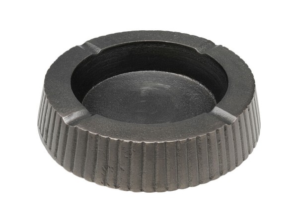 Σταχτοδοχείο Prezioso Μεταλλικό Στρογγυλό Γκρι 18x18x4 εκ. - Γκρι Σταχτοδοχείο Prezioso Μεταλλικό Στρογγυλό Γκρι 18x18x4 εκ. - Γκρι