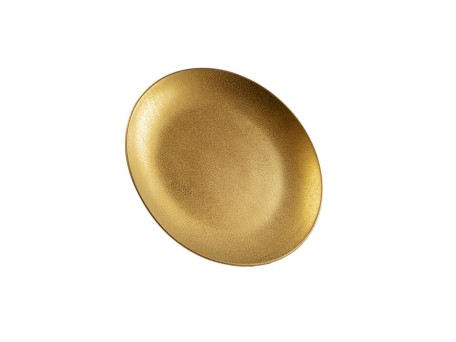 Πιάτο Diva Χρυσό 25,5x25,5x2,5 εκ. - Χρυσό