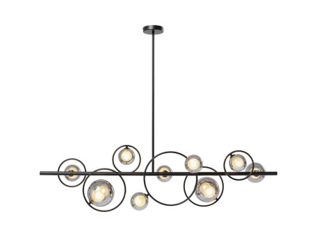 Φωτιστικό Οροφής Universe Μαύρο 110x35x136 εκ. - Μαύρο