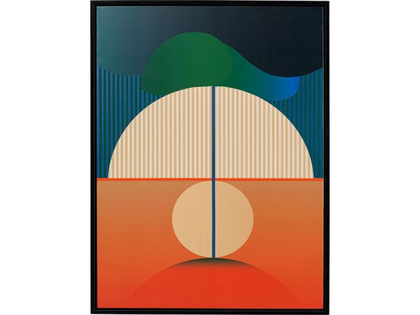 Πίνακας Sunrise Πολύχρωμος 75x100 εκ - Πολύχρωμο