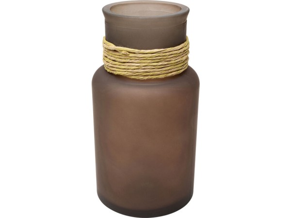 Βάζο Isola Καφέ 15x15x28 εκ. - Καφέ Βάζο Isola Καφέ 15x15x28 εκ. - Καφέ