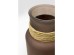 Βάζο Isola Καφέ 15x15x28 εκ. - Καφέ Βάζο Isola Καφέ 15x15x28 εκ. - Καφέ