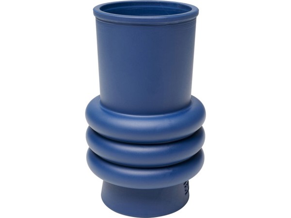 Βάζο Gina Μπλε 10x10x17 εκ. - Μπλε Βάζο Gina Μπλε 10x10x17 εκ. - Μπλε