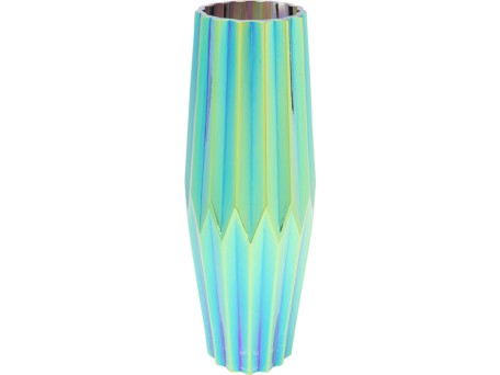 Βάζο Sky Πράσινο 12,5x12,5x36 εκ. - Πράσινο