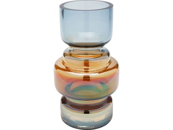 Βάζο Phenom Πολύχρωμο 10x10x18 εκ. - Μπλε