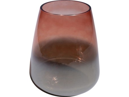 Βάζο Glow Κόκκινο 19x19x23 εκ. - Καφέ