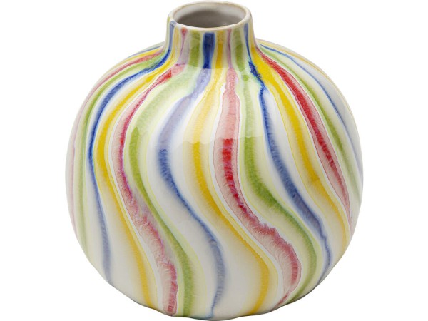 Vase Rivers Colore 14cm - Πολύχρωμο