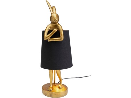 Φωτιστικό Επιτραπέζιο Animal Rabbit Χρυσό Συνθετικό 17x20x50 εκ. - Χρυσό