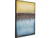 Πίνακας Αφηρημένη Τέχνη Vista Μπλε Καμβάς Abstract 92x4,8x122 εκ. - Μπλε