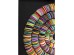 Object Picture Pasta Colore Circles 80x80cm - Μαύρο