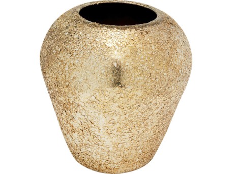 Βάζο Επιτραπέζιο Royal Χρυσό Μέταλλο 20x20x21 εκ. - Χρυσό
