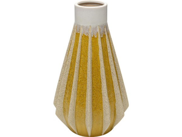 Vase Tic Tac 39cm - Μπεζ Vase Tic Tac 39cm - Μπεζ