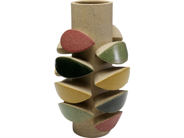 Vase Foglie Colore 40cm - Πολύχρωμο Vase Foglie Colore 40cm - Πολύχρωμο