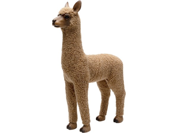 Διακοσμητικό Δαπέδου Happy Alpaca Καφέ 48*31*10.2εκ. - Καφέ