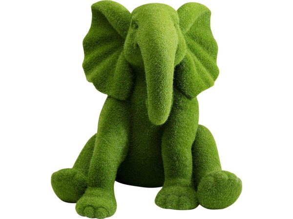 Διακοσμητικό Επιτραπέζιο Elephant Flock Πράσινο 20x19x18εκ. - Πράσινο