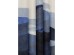 Πίνακας Καμβάς Shadow Skyline Μπλε 160x4x60εκ. - Μπλε
