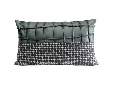 Μαξιλάρι Διακοσμητικό Ella Duo Μαύρο 50x10x30εκ. - Μαύρο