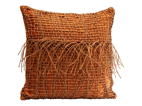 Μαξιλάρι Διακοσμητικό Zoe Πορτοκαλί 45x10x45εκ. - Πορτοκαλί