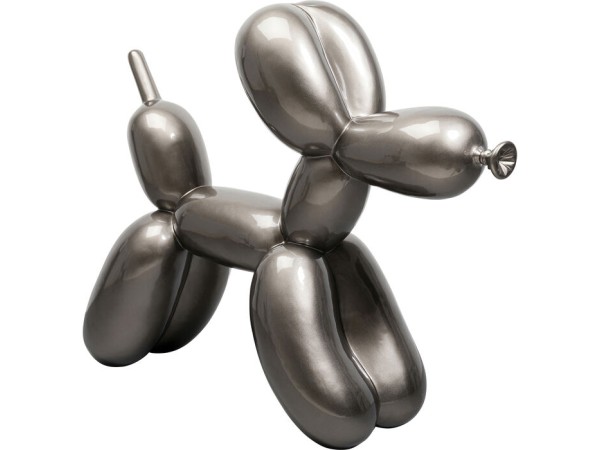 Διακοσμητικό Δαπέδου  Balloon Dog Πολυρεσίνη Γκρι 149*49*118εκ. - Γκρι