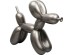 Διακοσμητικό Δαπέδου  Balloon Dog Πολυρεσίνη Γκρι 149*49*118εκ. - Γκρι