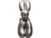 Διακοσμητικό Δαπέδου  Balloon Dog Πολυρεσίνη Γκρι 149*49*118εκ. - Γκρι