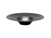 Plate Deep Cosmos Black Ø27cm